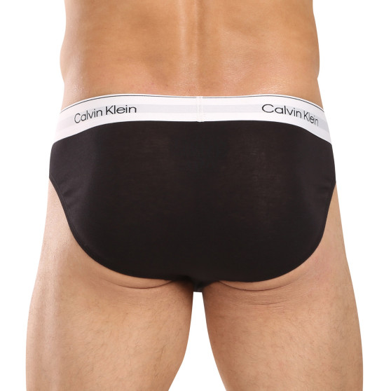 3PACK calzoncillos para hombre Calvin Klein negro (NB3961A-UB1)