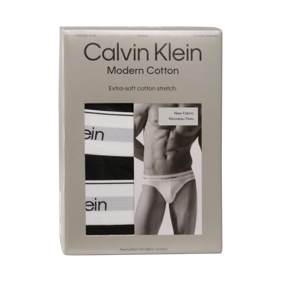 3PACK calzoncillos para hombre Calvin Klein negro (NB3961A-UB1)