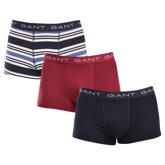 3PACK Boxers para hombre Gant multicolor (902433043-433)