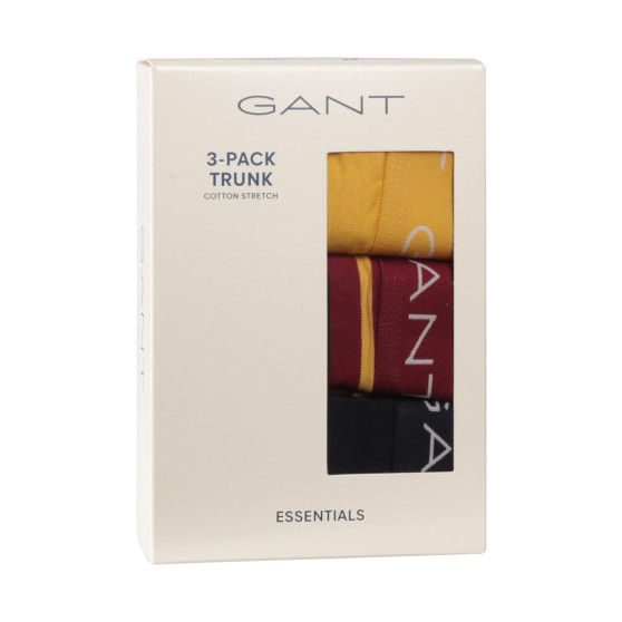 3PACK Boxers para hombre Gant multicolor (902433043-558)