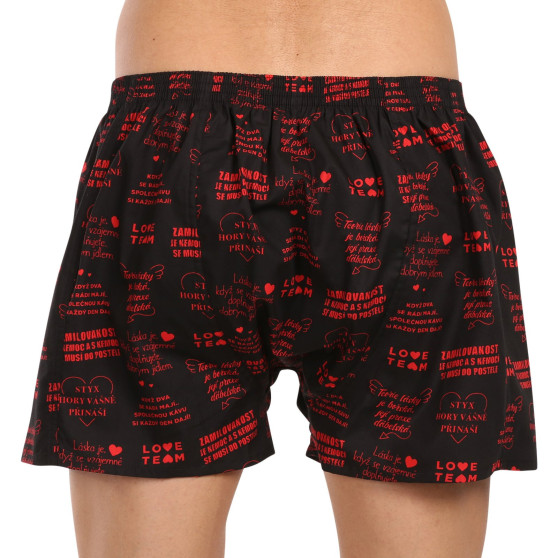 3PACK short hombre Styx art goma clásica sobredimensionado multicolor (3E17789)