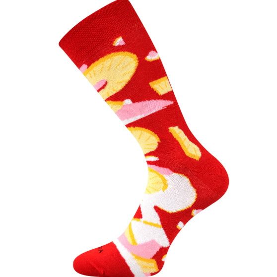 Calcetines Lonka alto multicolor (Pizza-hawaii)