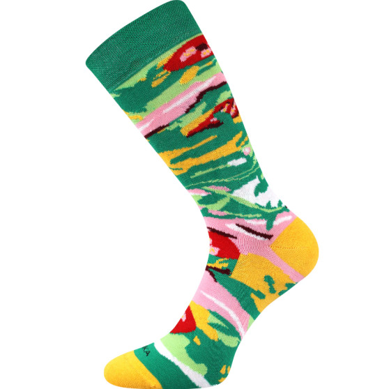 Calcetines Lonka alto multicolor (Pizza-italian)