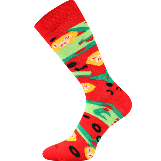 Calcetines Lonka alto multicolor (Pizza-margherita)