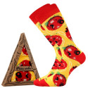 Calcetines Lonka alto multicolor (Pizza-pepperoni)