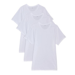 3PACK camiseta de hombre Calvin Klein blanca (NB4011E-100)