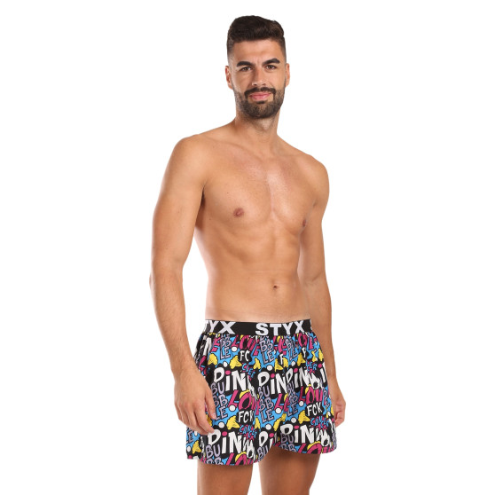 Calzones de hombre Styx art sports rubber Pink Bubble (B1058)