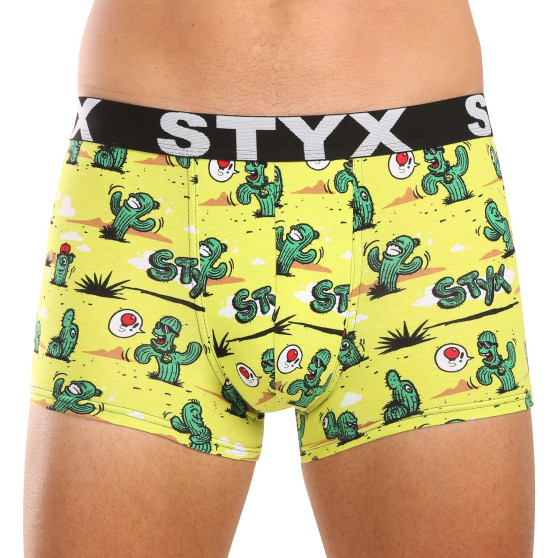 Styx Calzoncillos bóxer hombre art sports goma cactus (G1351)