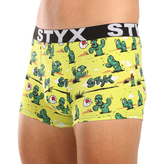 Styx Calzoncillos bóxer hombre art sports goma cactus (G1351)