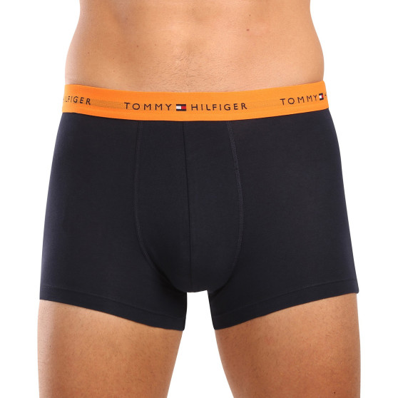 3PACK Boxers para hombre Tommy Hilfiger azul oscuro (UM0UM02763 0T3)