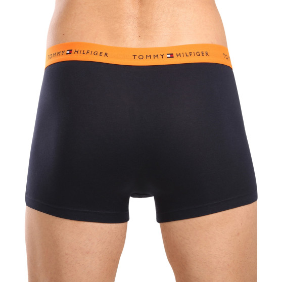 3PACK Boxers para hombre Tommy Hilfiger azul oscuro (UM0UM02763 0T3)