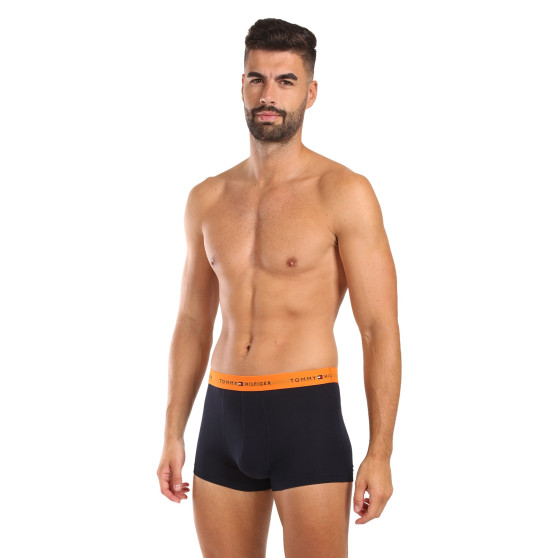 3PACK Boxers para hombre Tommy Hilfiger azul oscuro (UM0UM02763 0T3)