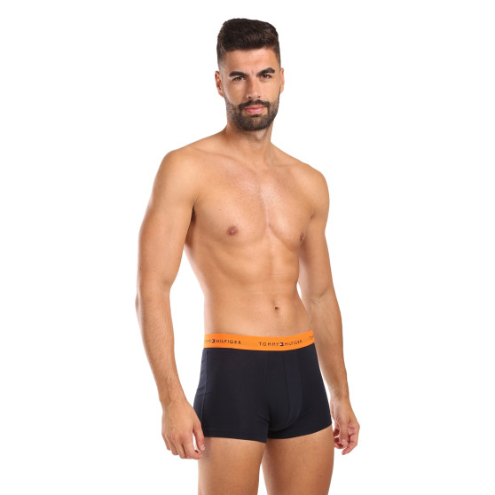 3PACK Boxers para hombre Tommy Hilfiger azul oscuro (UM0UM02763 0T3)