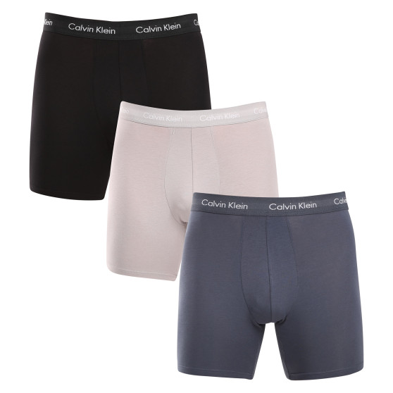 3PACK Boxers para hombre Calvin Klein multicolor (NB1770A-QRH)