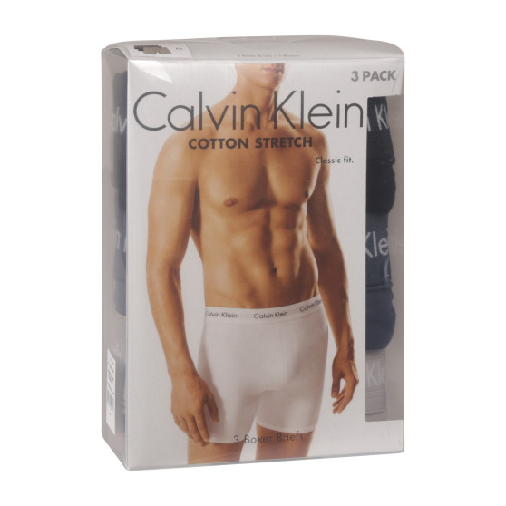 3PACK Boxers para hombre Calvin Klein multicolor (NB1770A-QRH)