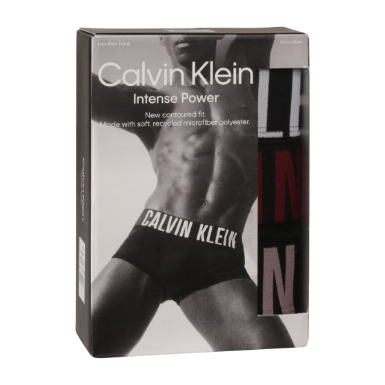 3PACK Boxers para hombre Calvin Klein negro (NB3611A-Q1S)