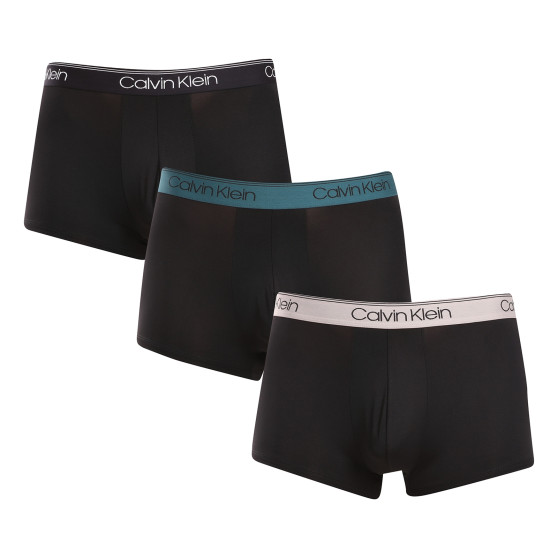 3PACK Boxers para hombre Calvin Klein negro (NB2569A-Q7E)