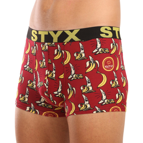 3PACK Boxers para hombre Styx art sports goma multicolor (3G13198)