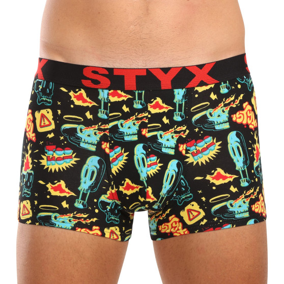 3PACK Boxers para hombre Styx art sports goma multicolor (3G13198)