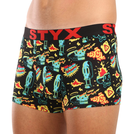 6PACK Boxers para hombre Styx art sports goma multicolor (6G13198780)