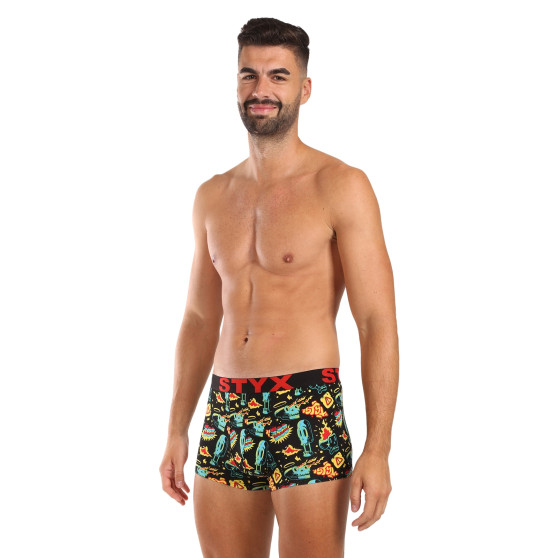 6PACK Boxers para hombre Styx art sports goma multicolor (6G13198780)