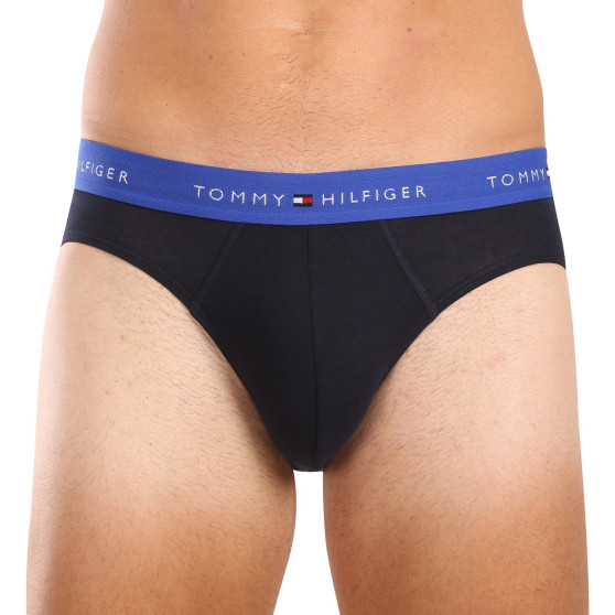 3PACK calzoncillos para hombre Tommy Hilfiger azul oscuro (UM0UM02904 0Y1)