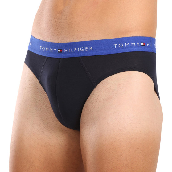 3PACK calzoncillos para hombre Tommy Hilfiger azul oscuro (UM0UM02904 0Y1)