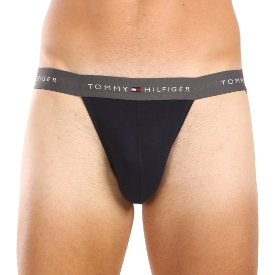 3PACK calzoncillos para hombre Tommy Hilfiger negro (UM0UM03384 0UI)