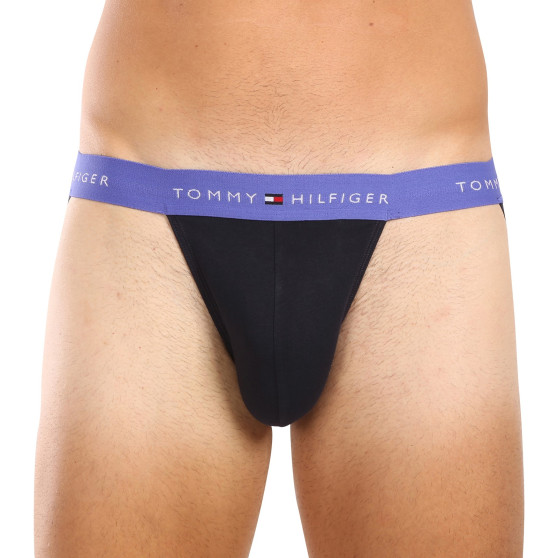 3PACK calzoncillos para hombre Tommy Hilfiger negro (UM0UM03384 0UI)