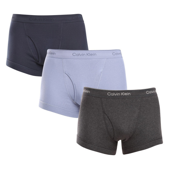 3PACK Boxers para hombre Calvin Klein multicolor (NB4002A-PRM)