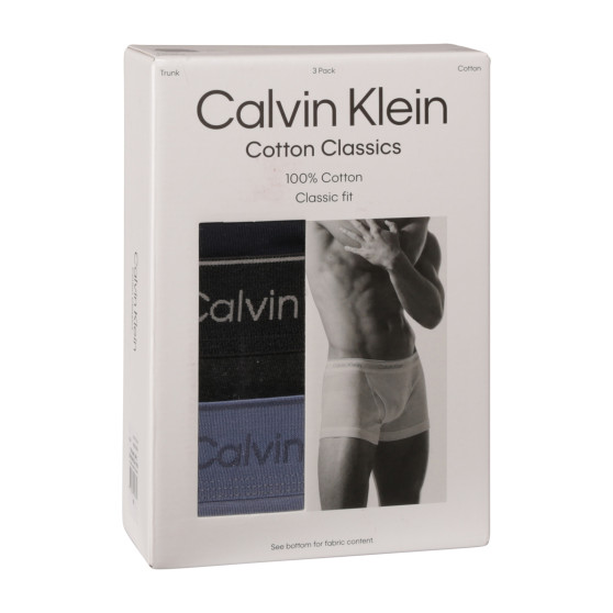 3PACK Boxers para hombre Calvin Klein multicolor (NB4002A-PRM)