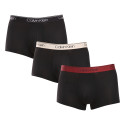 3PACK Boxers para hombre Calvin Klein negro (NB2569A-Q84)