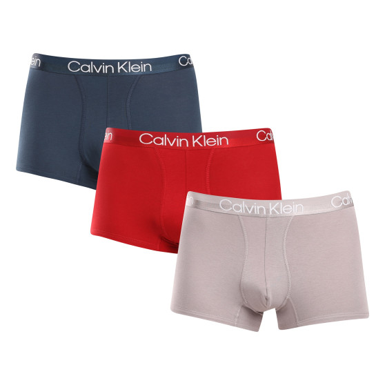 3PACK Boxers para hombre Calvin Klein multicolor (NB2970A-PZN)