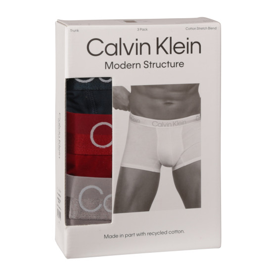 3PACK Boxers para hombre Calvin Klein multicolor (NB2970A-PZN)