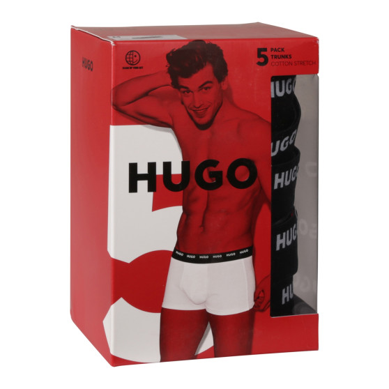 5PACK Boxers para hombre HUGO multicolor (50479944 973)