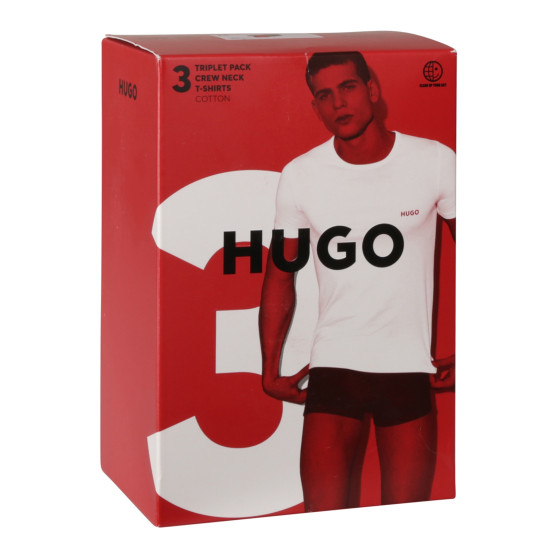 3PACK camiseta de hombre HUGO multicolor (50480088 985)