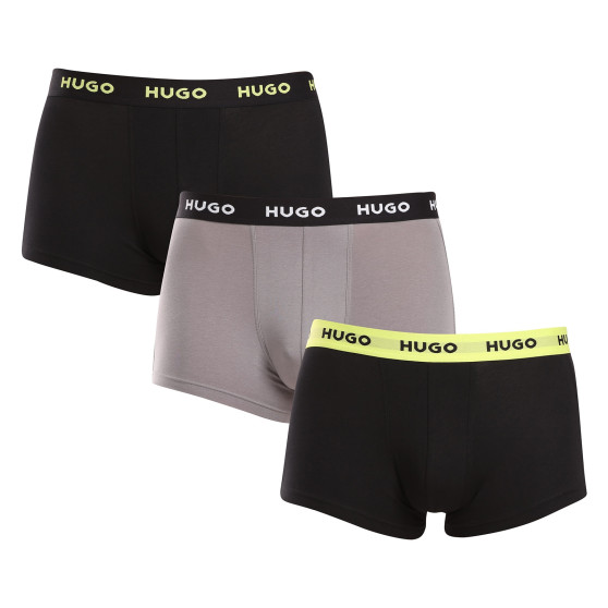 3PACK Boxers para hombre HUGO multicolor (50517878 986)