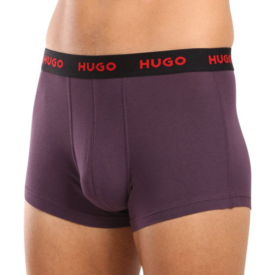 3PACK Boxers para hombre HUGO multicolor (50517878 987)