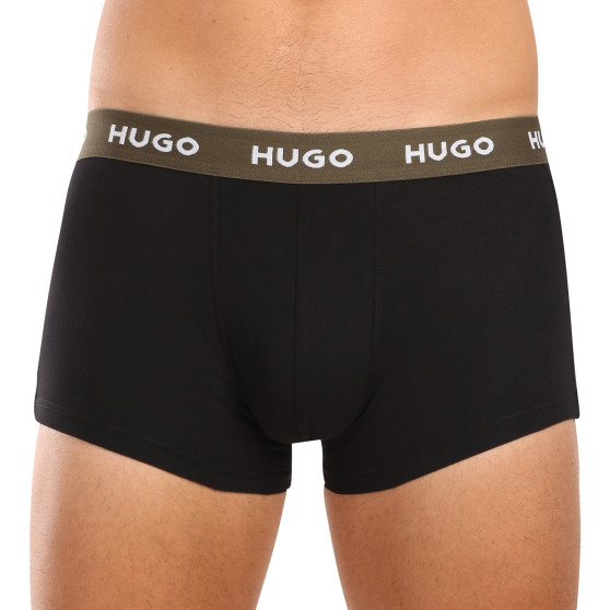 3PACK Boxers para hombre HUGO multicolor (50517878 987)