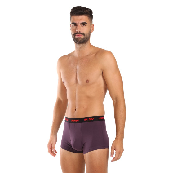 3PACK Boxers para hombre HUGO multicolor (50517878 987)