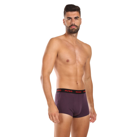 3PACK Boxers para hombre HUGO multicolor (50517878 987)