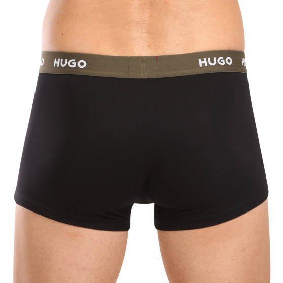 3PACK Boxers para hombre HUGO negro (50517878 988)