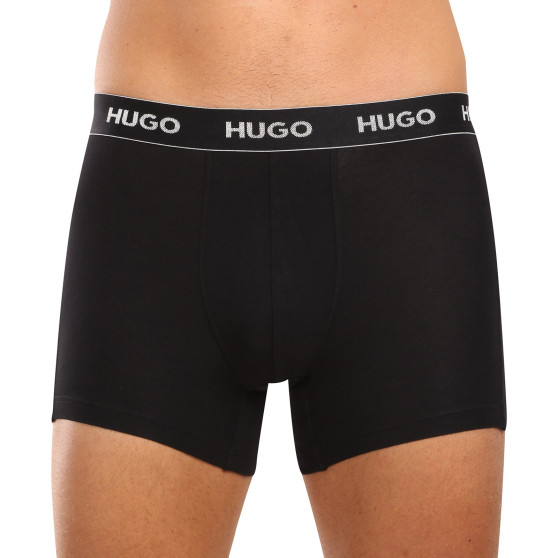 3PACK Boxers para hombre HUGO negro (50517886 991)