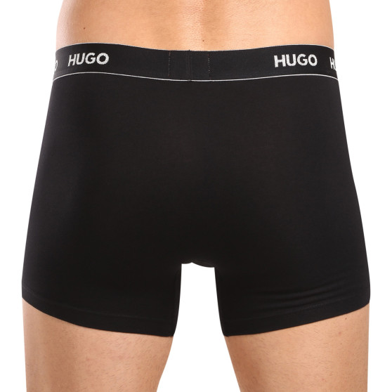 3PACK Boxers para hombre HUGO negro (50517886 991)