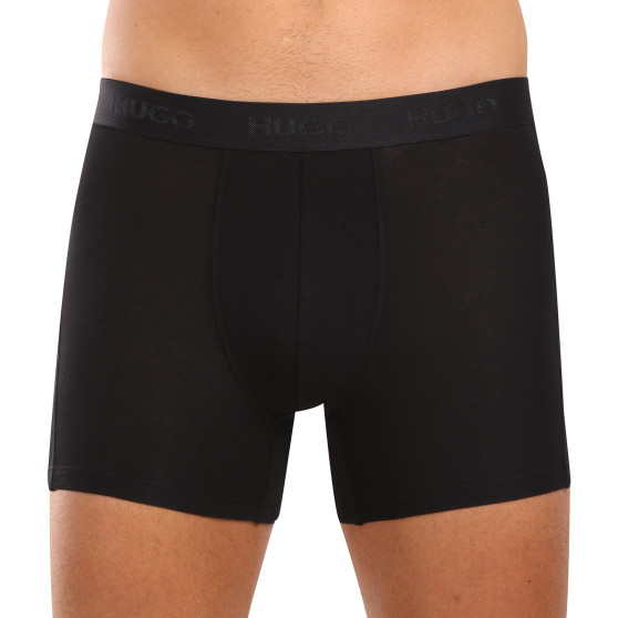 3PACK Boxers para hombre HUGO negro (50517886 991)