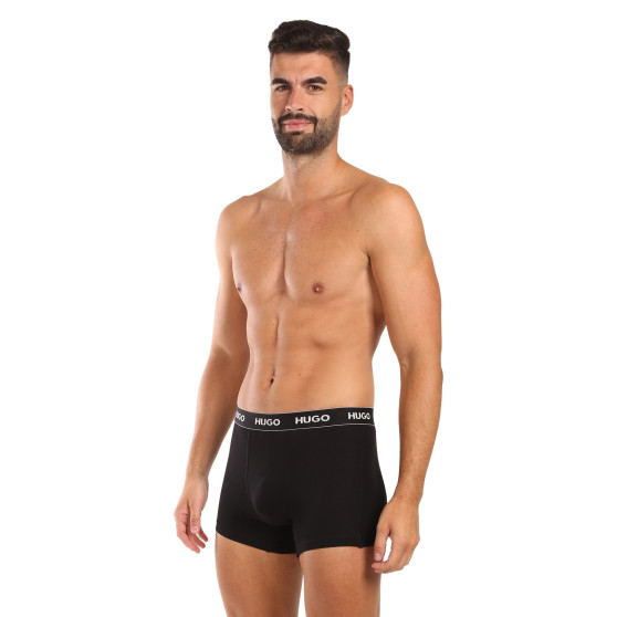 3PACK Boxers para hombre HUGO negro (50517886 991)