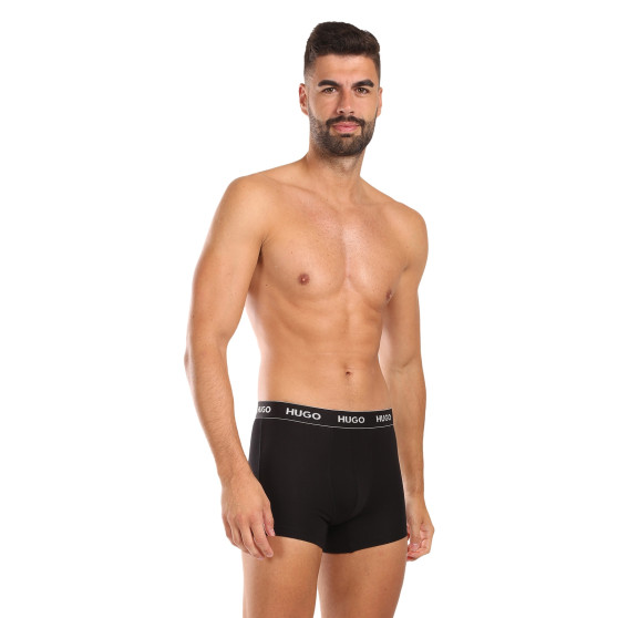 3PACK Boxers para hombre HUGO negro (50517886 991)