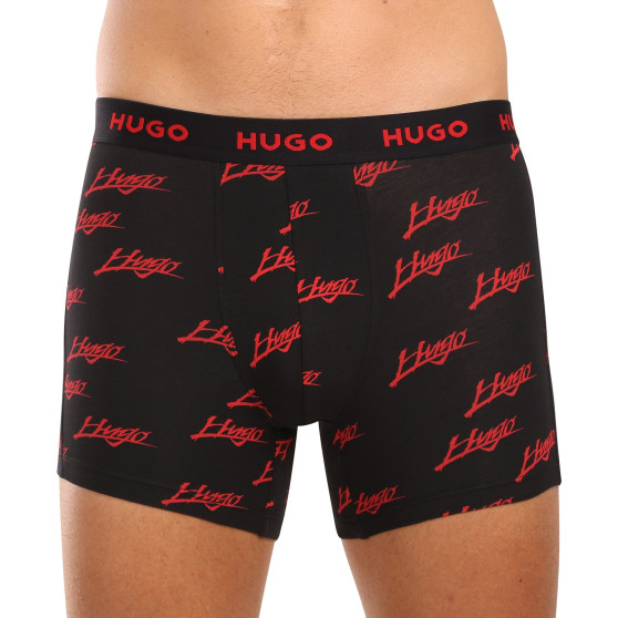 3PACK Boxers para hombre HUGO multicolor (50517887 984)