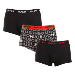 3PACK Boxers para hombre HUGO multicolor (50517894 980)