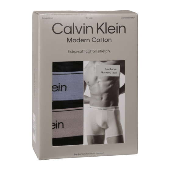 3PACK Boxers para hombre Calvin Klein negro (NB3964A-U2Y)